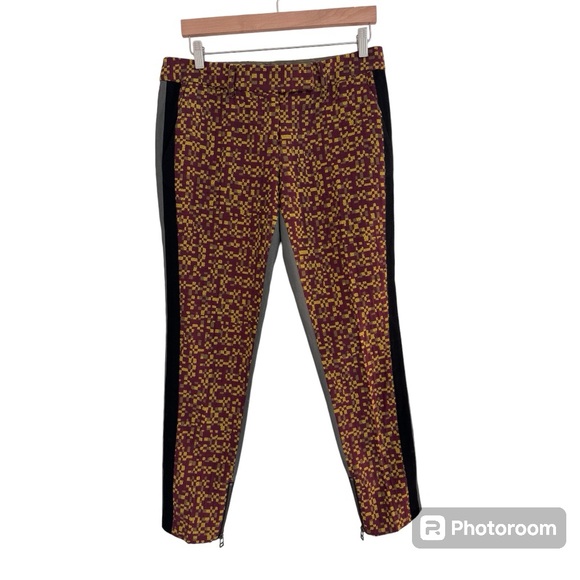 L.A.M.B. Pants - L.A.M.B Military Green Pants with patchwork